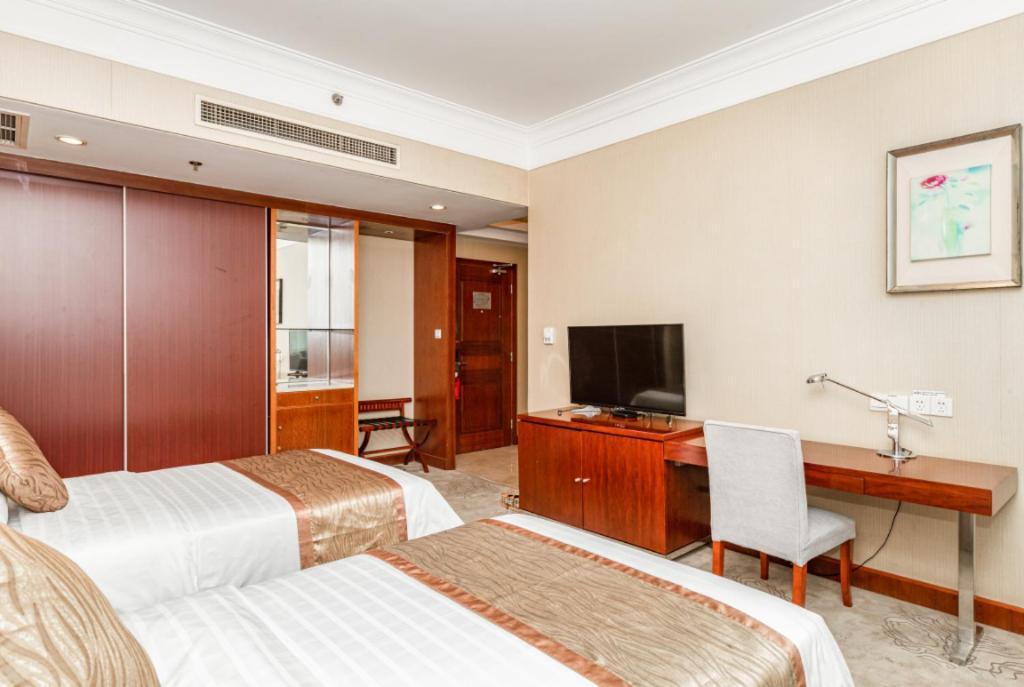 Qingdao Blue Horizon Hotel Licang Exterior foto